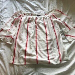 Banana Republic off the shoulder shirt